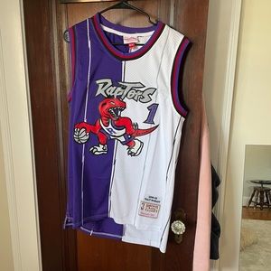 Tracy Mcgrady Split raptors Jersey